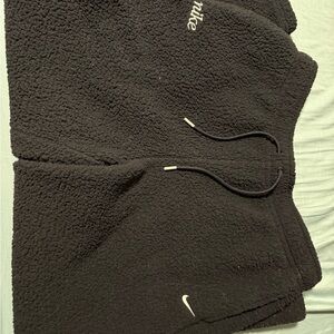 Nike Black Textured Fabric